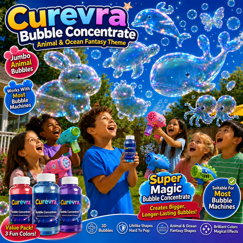 Curevra® Bubble Concentrate —— Animal & Ocean Fantasy Theme