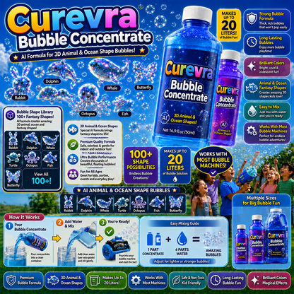 Curevra® Bubble Concentrate —— Animal & Ocean Fantasy Theme
