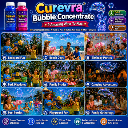 Curevra® Bubble Concentrate —— Animal & Ocean Fantasy Theme